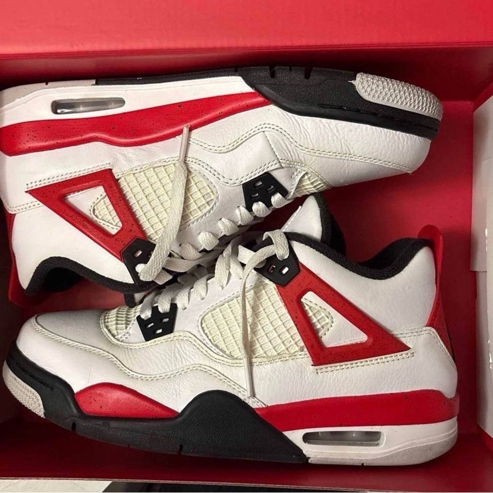 Jordan 4 Retro Red Cement